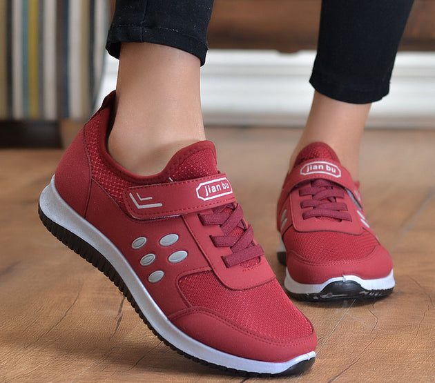 Running Shoes Women's Non-Slip Breathable Spring And Summer Soft-Soled Sports Shoes